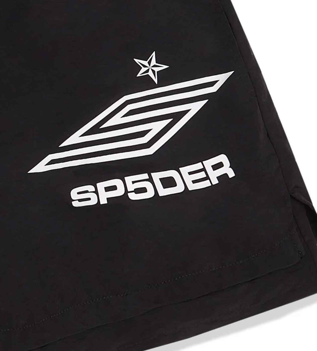 Sp5der Pro Double Layer Shorts Black product image 4, provided for visual reference and product detail review