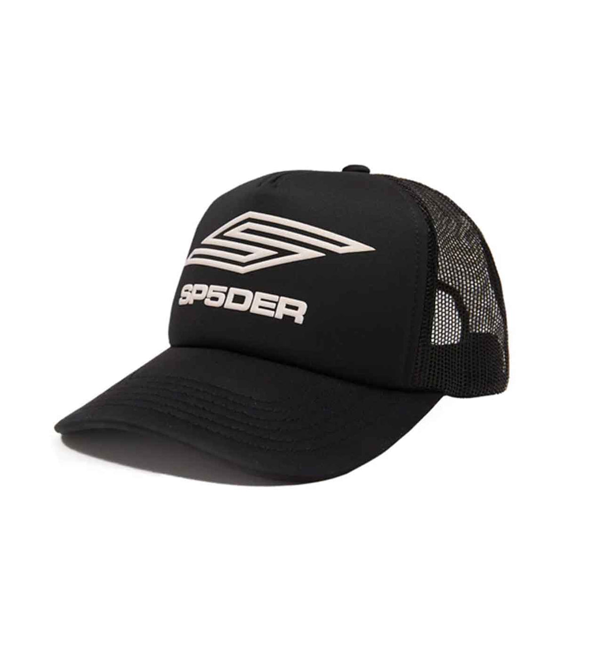 Sp5der Pro Trucker Hat Black (Snapback) product image 2, provided for visual reference and product detail review
