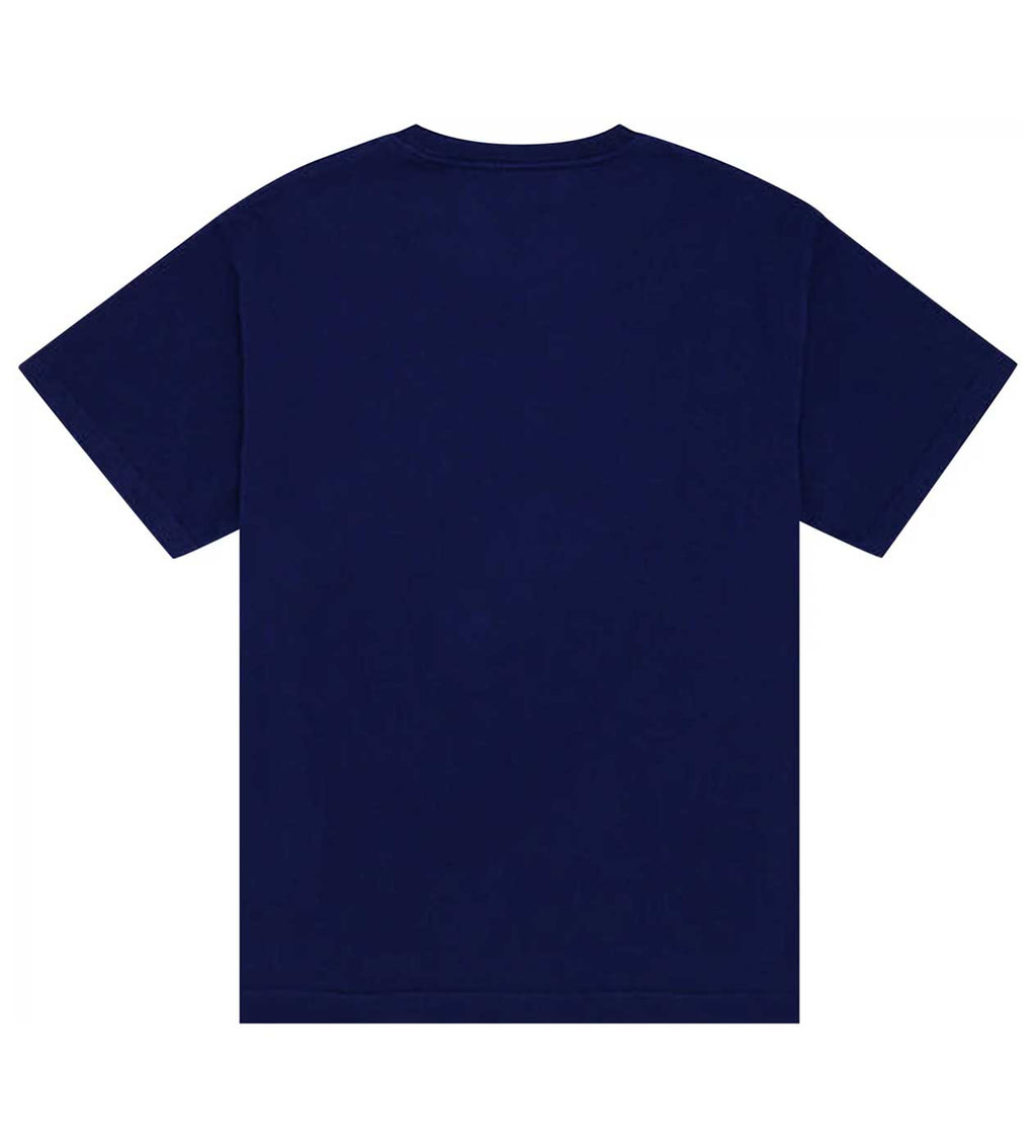 Sp5der Souvenir T-Shirt Navy product image 2, provided for visual reference and product detail review