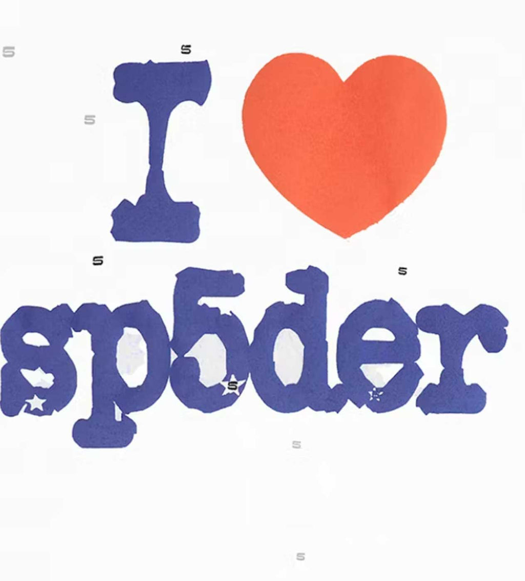 Sp5der Souvenir T-Shirt White product image 2, provided for visual reference and product detail review