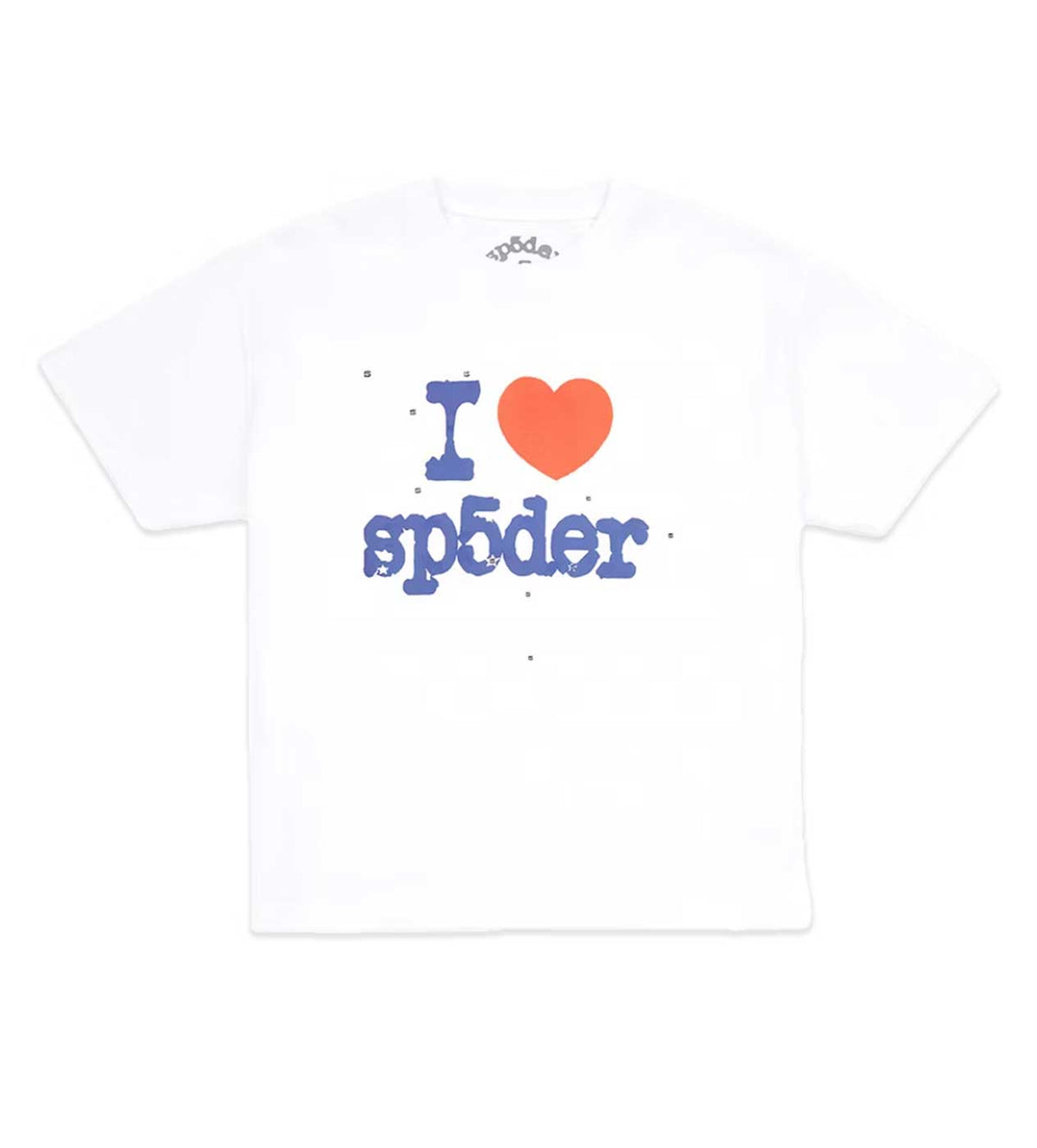 Sp5der Souvenir T-Shirt White product image 1, provided for visual reference and product detail review