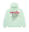 Sp5der Sp5 Mint Hoodie product image 1, provided for visual reference and product detail review