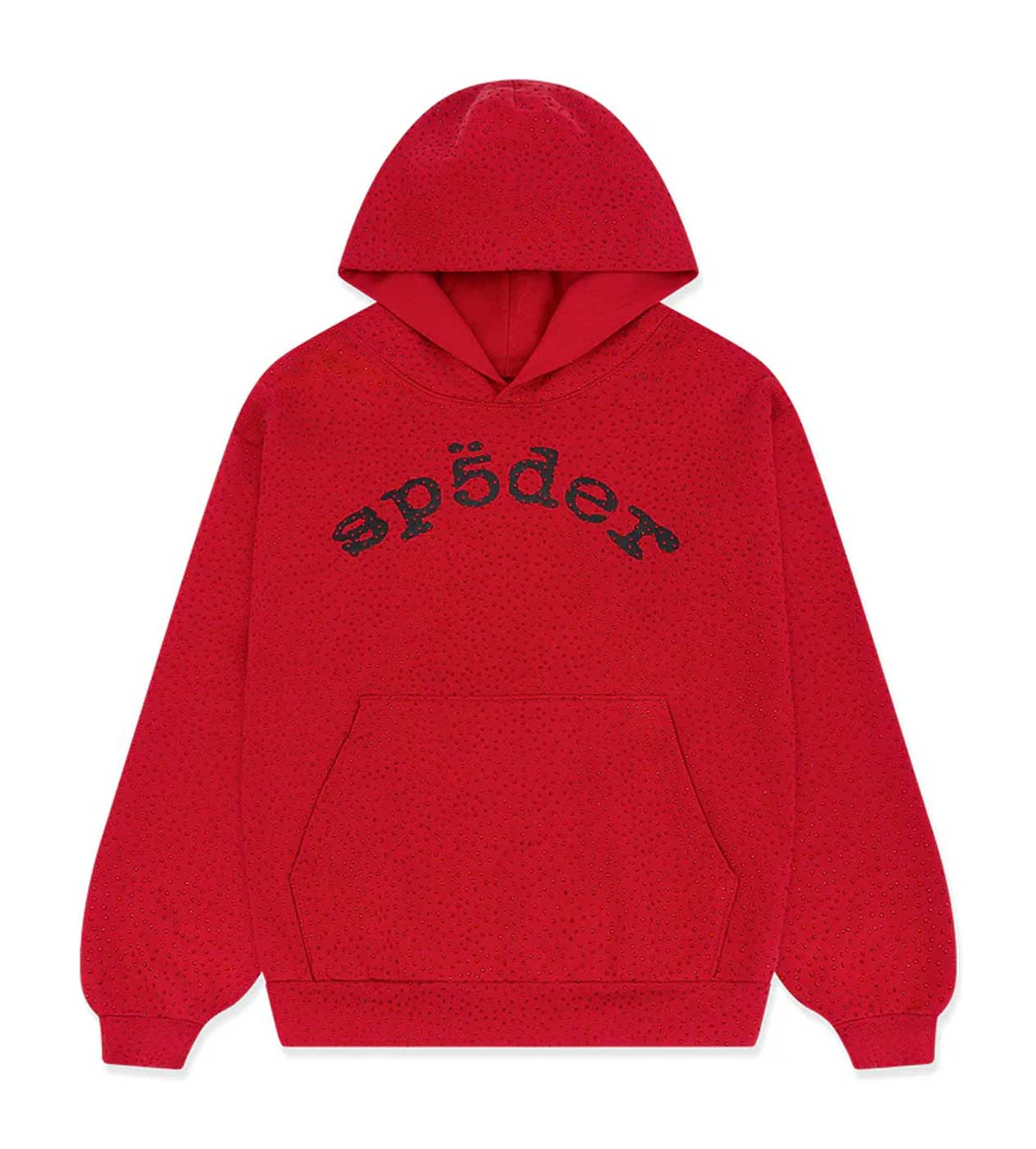 Sp5der VVS Webstone Hoodie Red product image 1, provided for visual reference and product detail review
