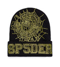 Sp5der Web Beanie Black/Gold product image 1, provided for visual reference and product detail review