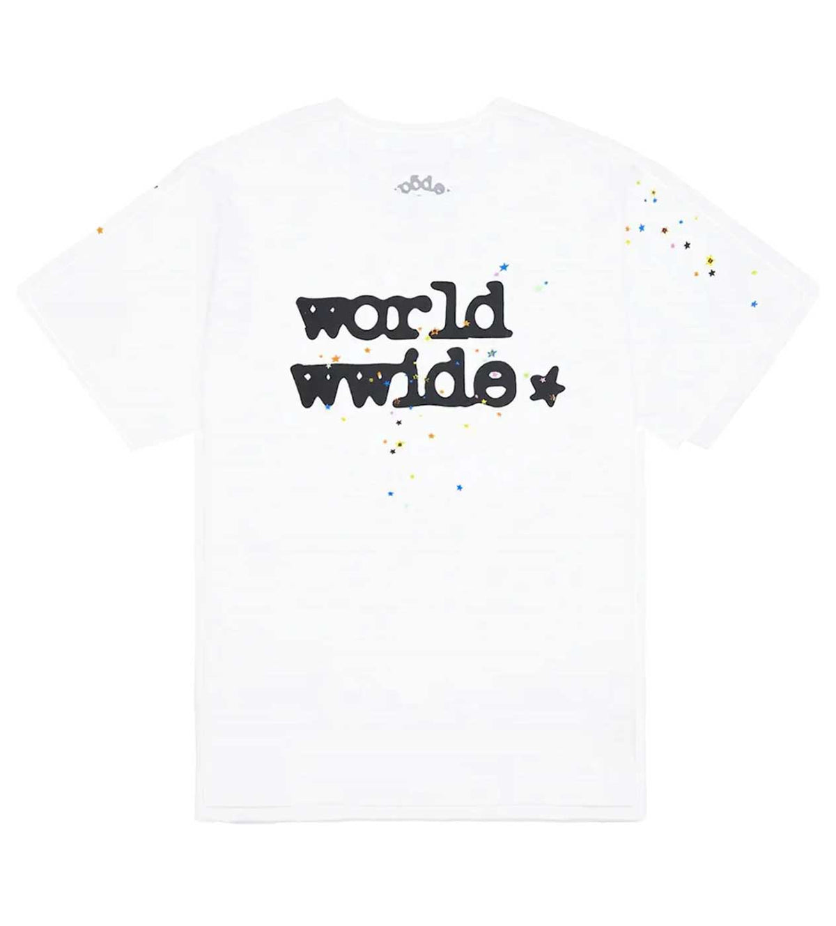 Sp5der Women Worldwide Baby T-Shirt White product image 1, provided for visual reference and product detail review