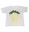 Sp5der Worldwide Web White T-Shirt product image 1, provided for visual reference and product detail review
