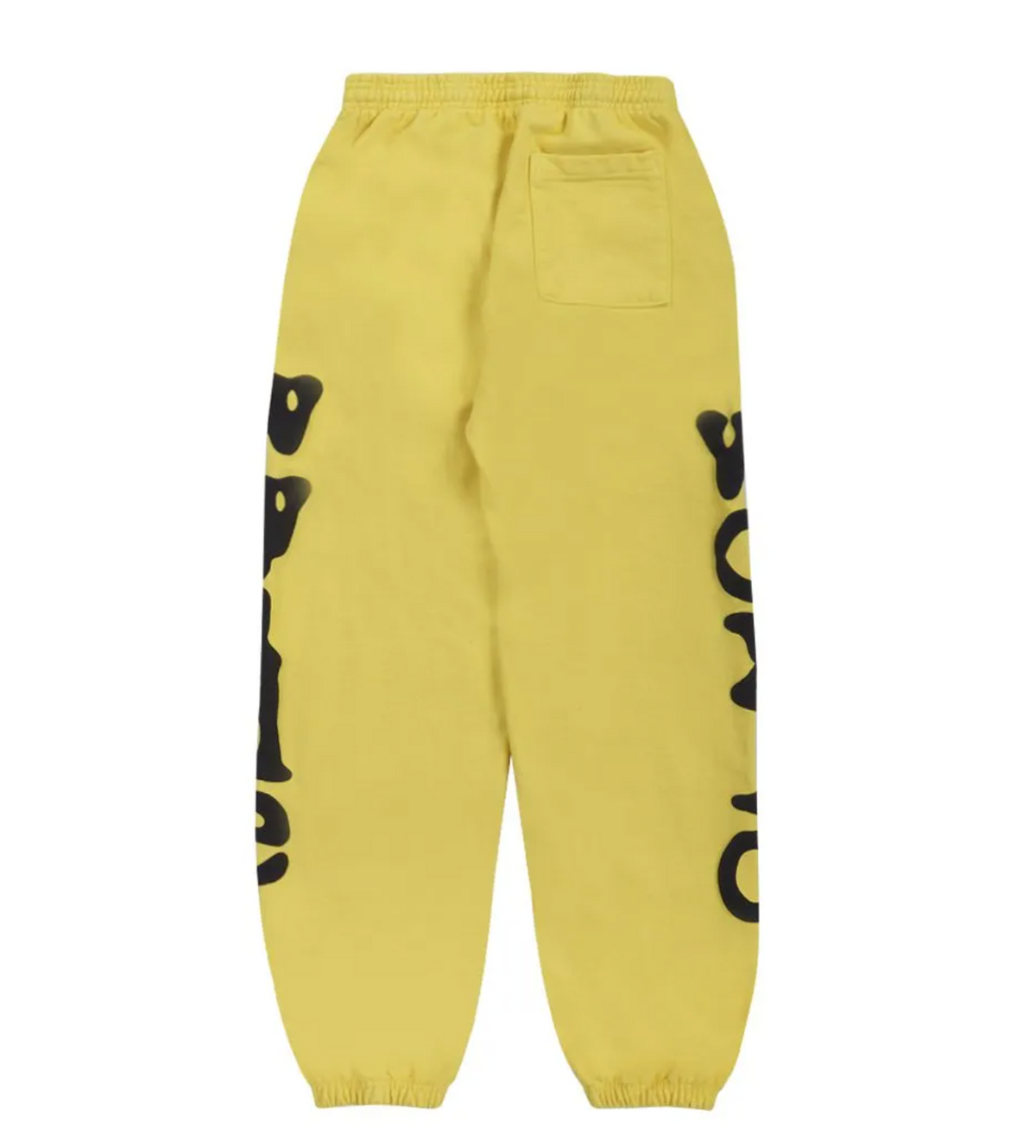 Sp5der Beluga Sweatpants Gold product image 2, provided for visual reference and product detail review