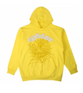 Sp5der Skittles Hoodie Yellow product image 1, provided for visual reference and product detail review