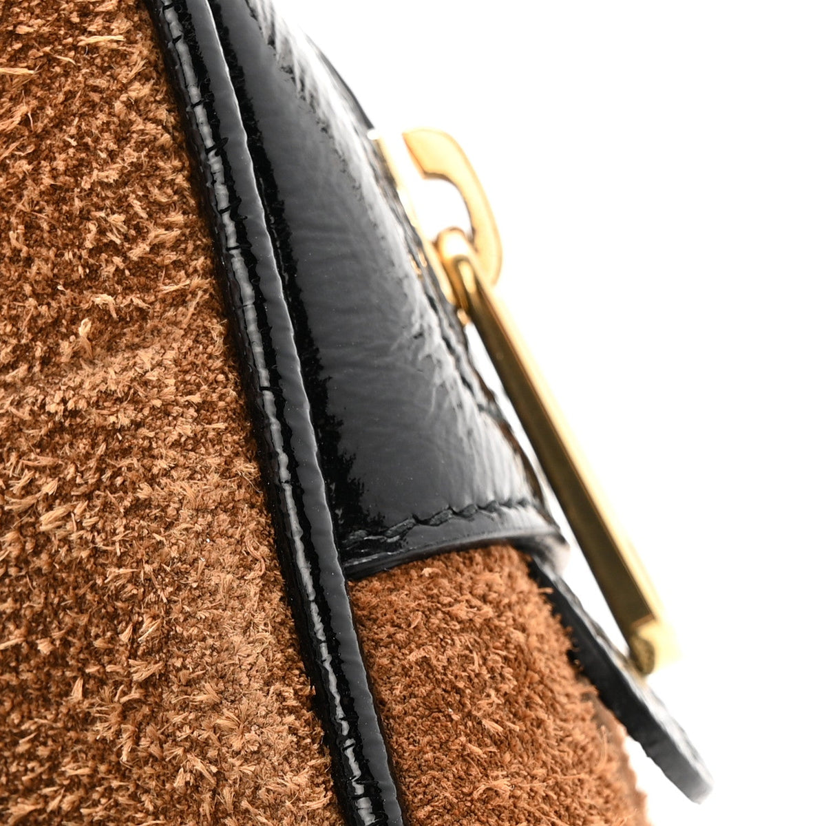 Suede Small Ophidia Belt Bag 85 34 Brown product image 14, provided for visual reference and product detail review