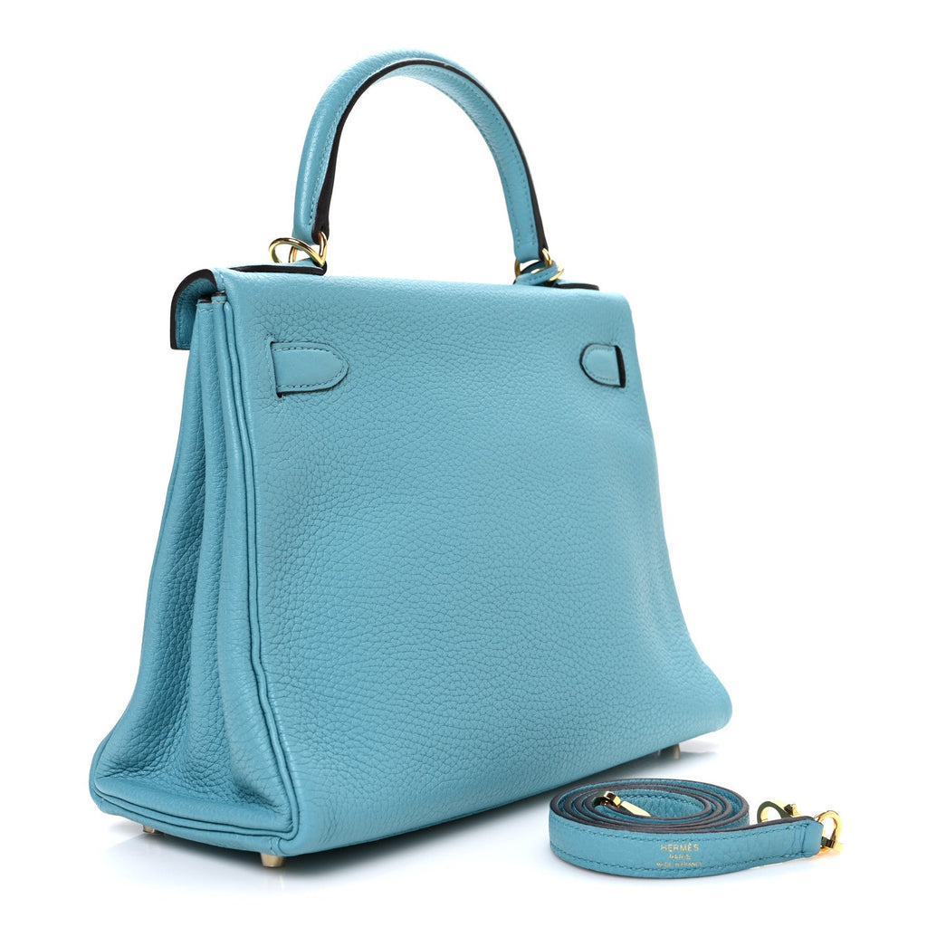 Togo Kelly Retourne 28 Bleu Atoll product image 6, provided for visual reference and product detail review