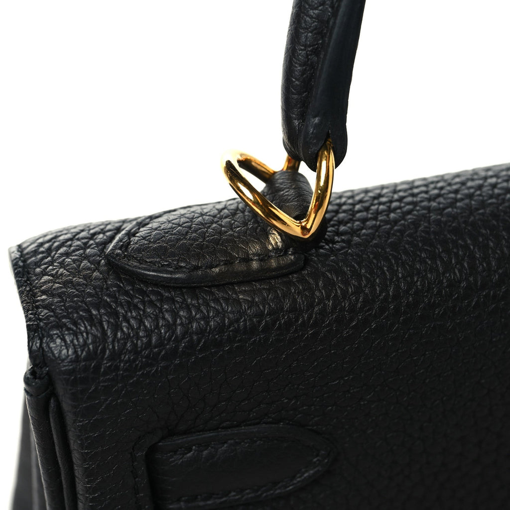 Togo Kelly Retourne 25 Black product image 15, provided for visual reference and product detail review