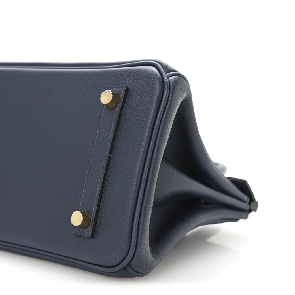 Evercolor Shoulder Birkin Light 29 Bleu Abysse product image 10, provided for visual reference and product detail review