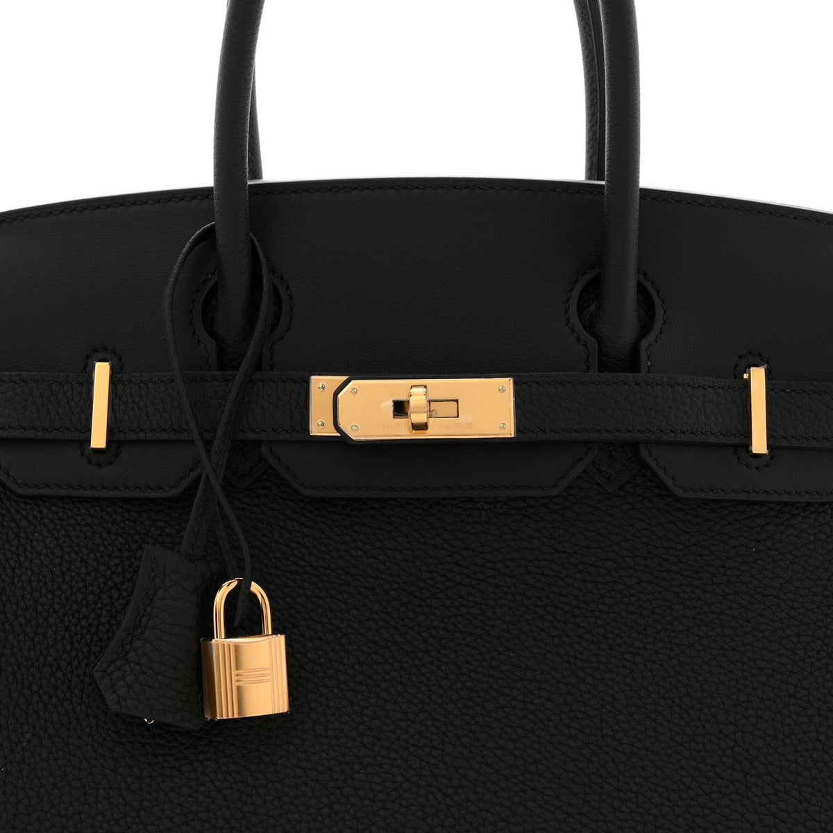 Togo Swift Canvas 3 in 1 Birkin 30 Black product image 10, provided for visual reference and product detail review
