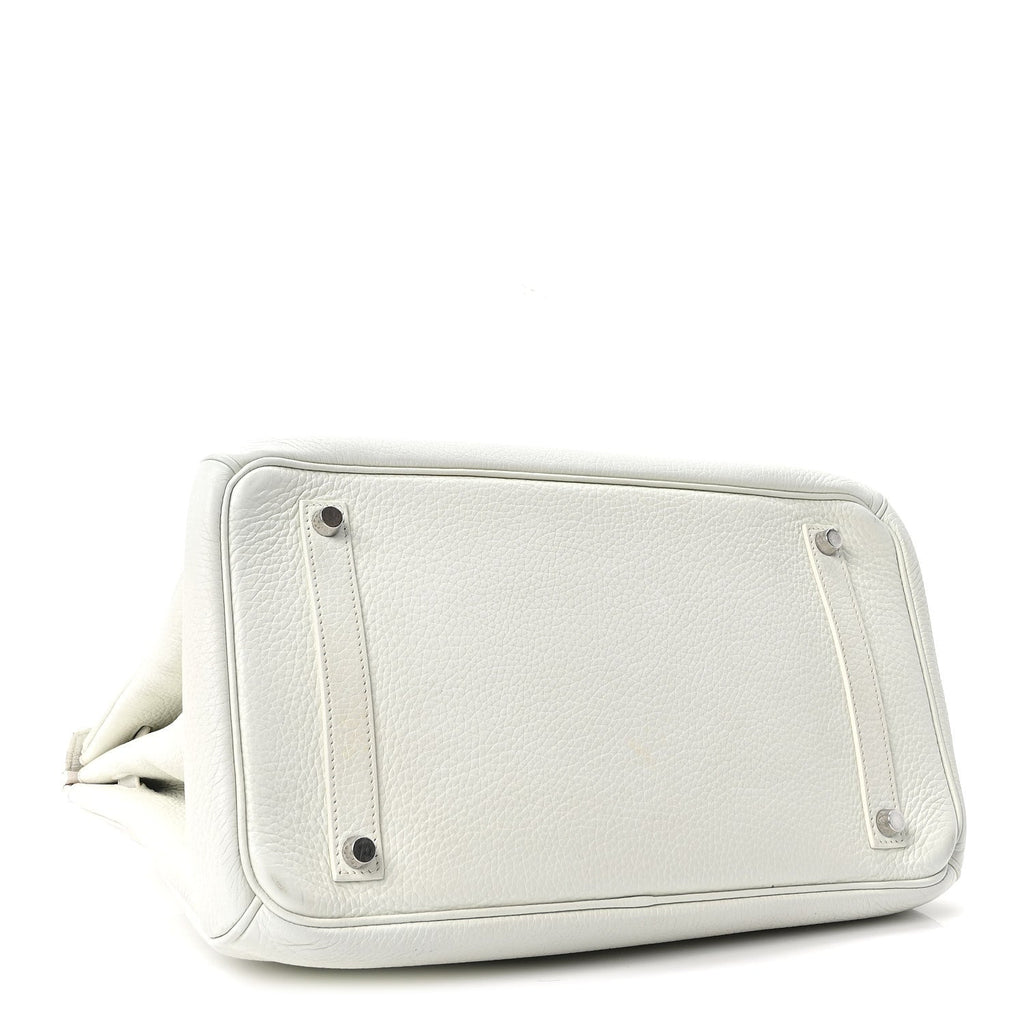 Togo Birkin 35 White product image 4, provided for visual reference and product detail review