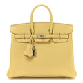 Togo Birkin 25 Jaune Poussin product image 1, provided for visual reference and product detail review