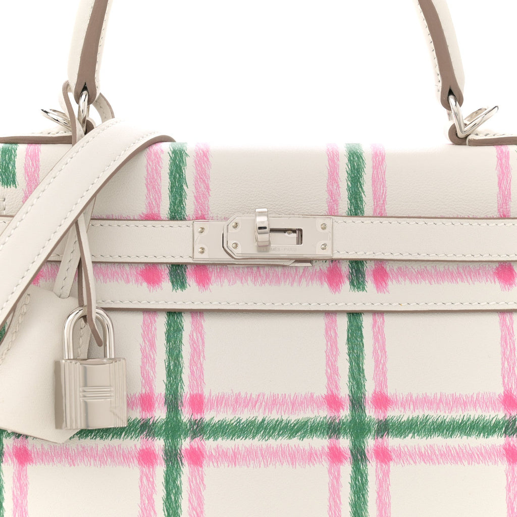 Swift Tartan Kelly Retourne 25 Gris Pale Rose Bubblegum Vert Moyen product image 8, provided for visual reference and