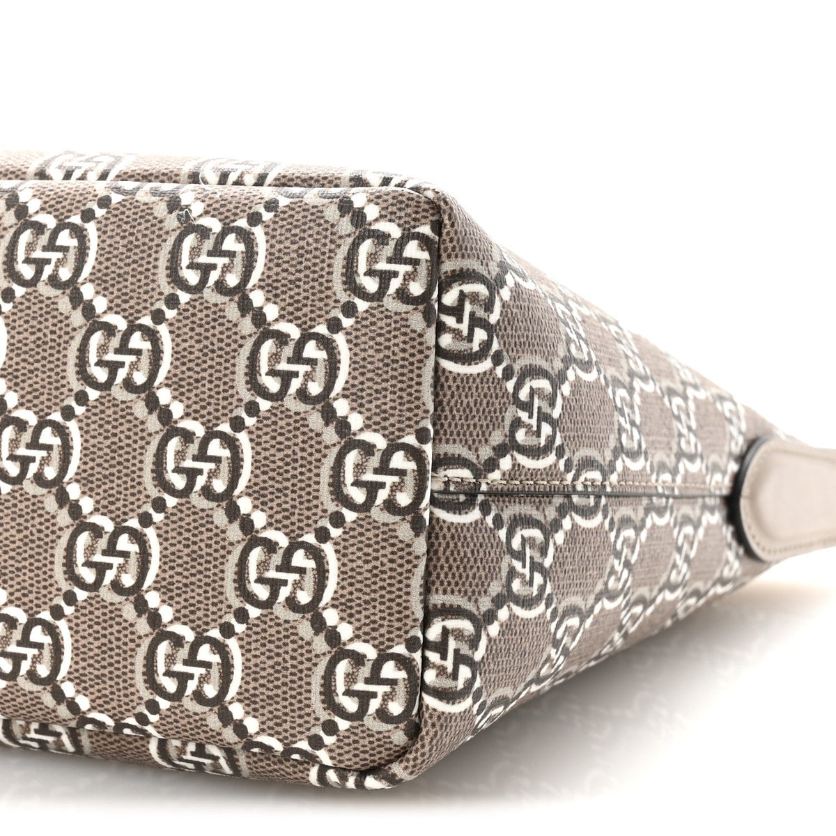 GG Shadow Monogram Super Mini Ophidia Shoulder Bag Taupe product image 9, provided for visual reference and product detail