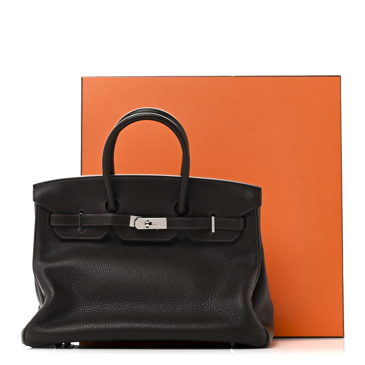 Togo BIRKIN 35 Chocolate product image 11, provided for visual reference and product detail review