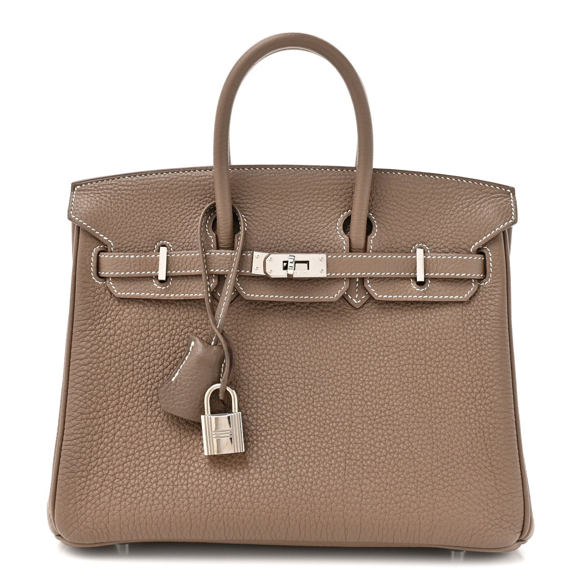 Togo Birkin 25 Etoupe product image 1, provided for visual reference and product detail review