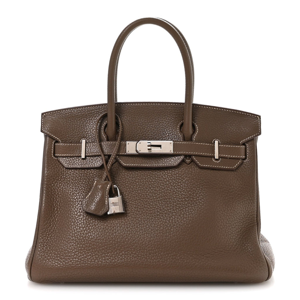 Togo BIRKIN 30 Etoupe product image 1, provided for visual reference and product detail review