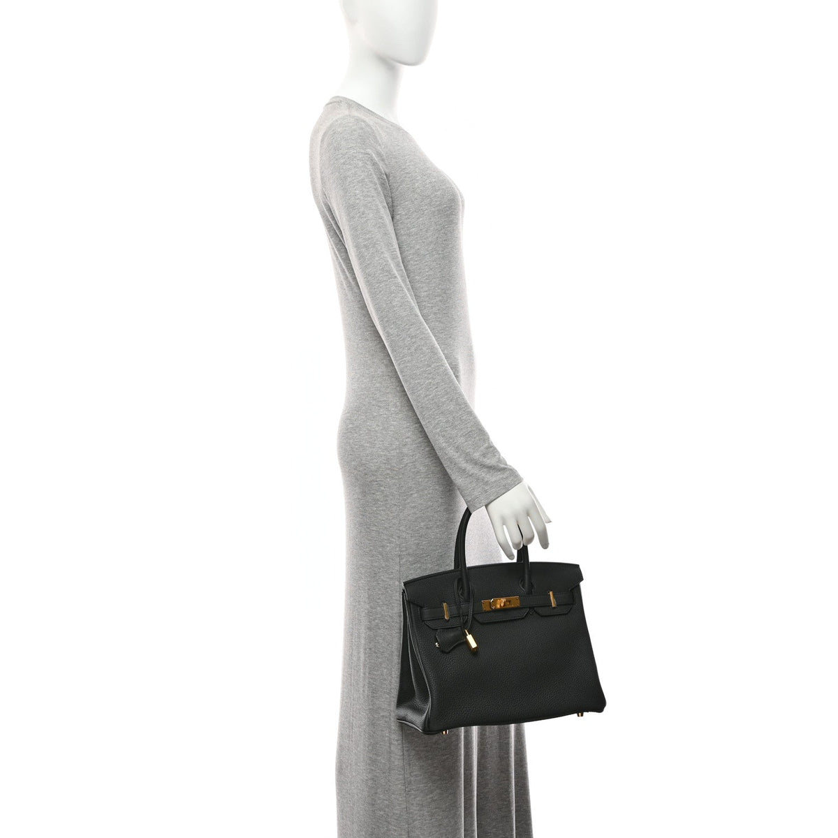 Togo Birkin 30 Bleu Ocean product image 3, provided for visual reference and product detail review