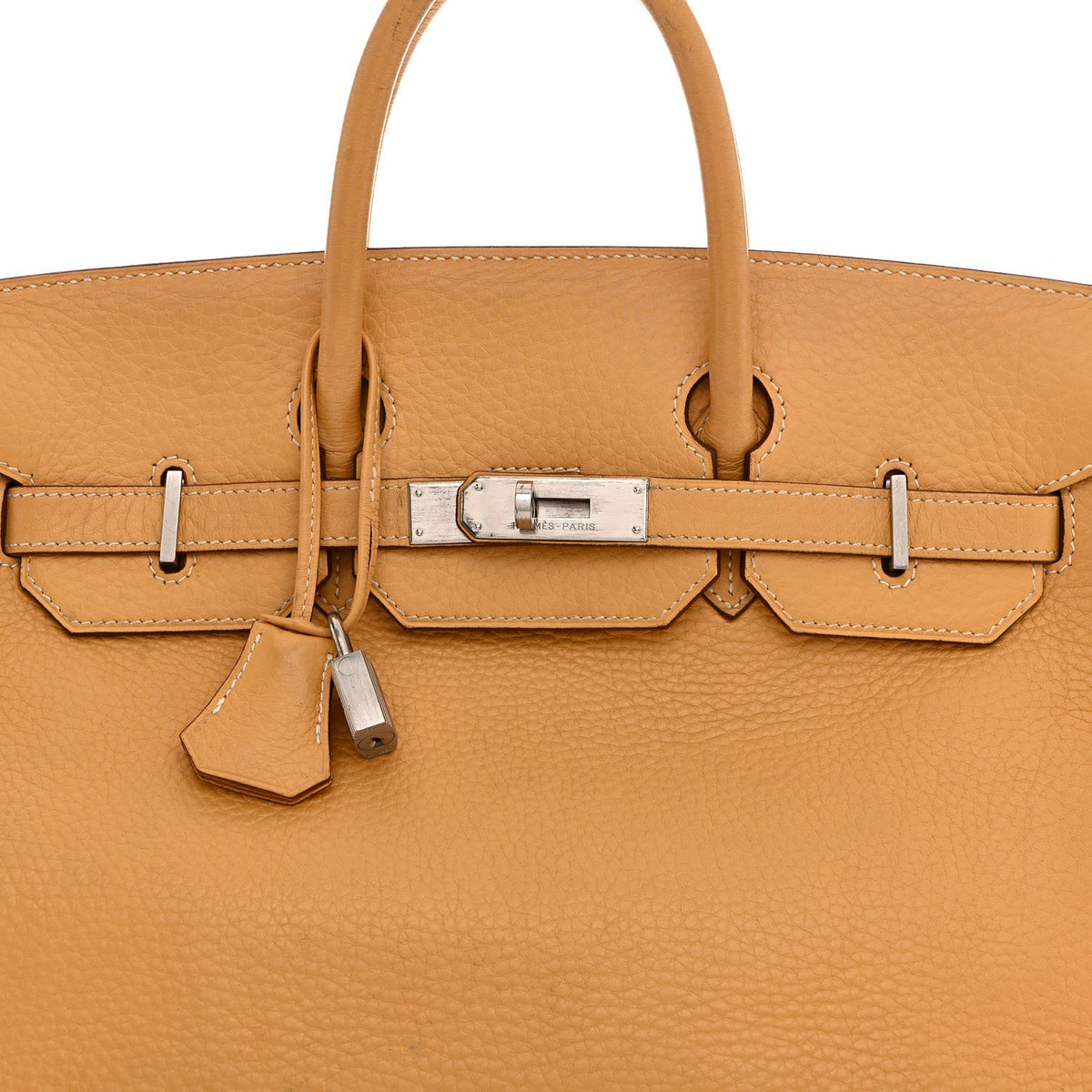 Taurillon Clemence HAC Birkin 32 Natural Sable product image 8, provided for visual reference and product detail review