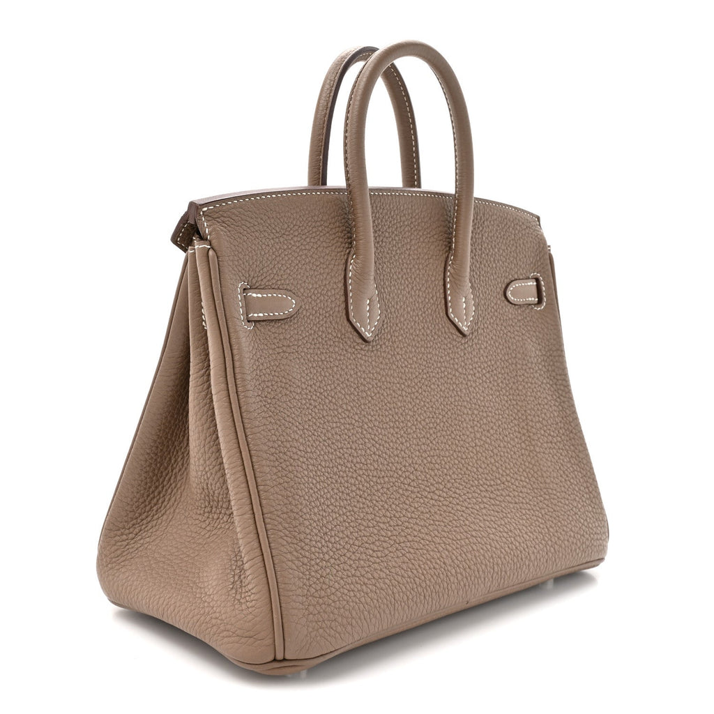 Togo Birkin 25 Etoupe product image 3, provided for visual reference and product detail review