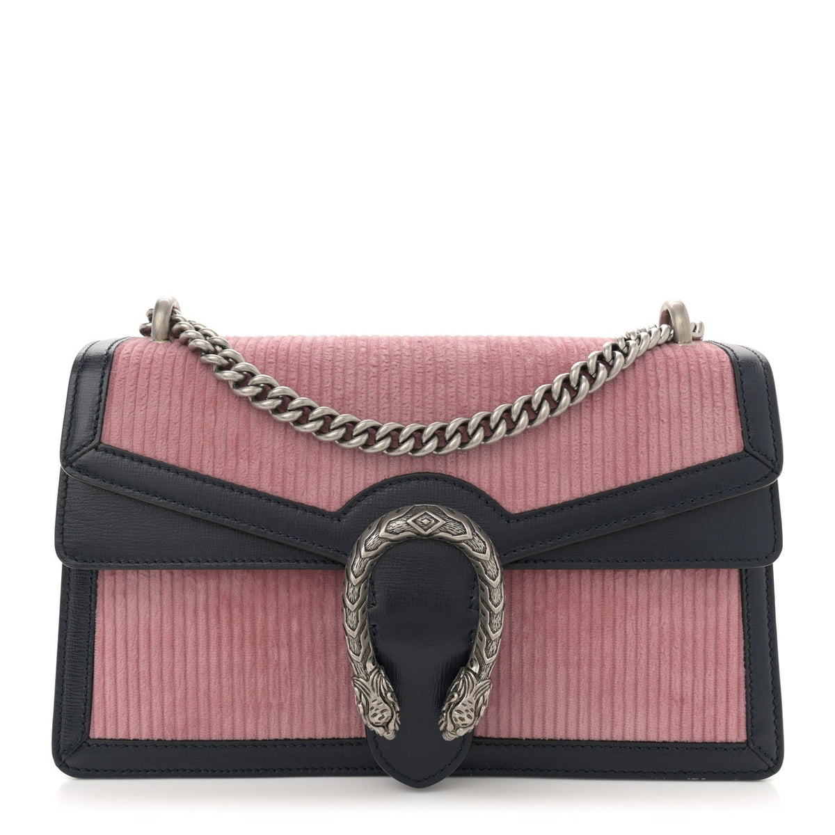 Lanzo Stretch Cord Azalea Calfskin Small Dionysus Shoulder Bag Pink Blue product image 1, provided for visual reference and
