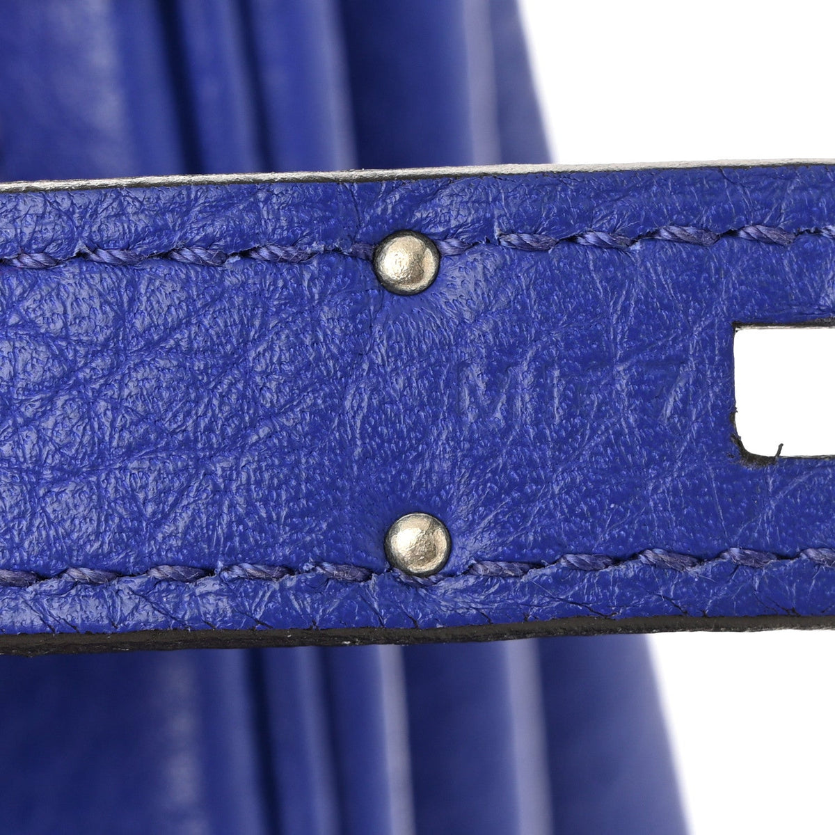 Taurillon Clemence Kelly Retourne 32 Bleu Electrique product image 7, provided for visual reference and product detail review