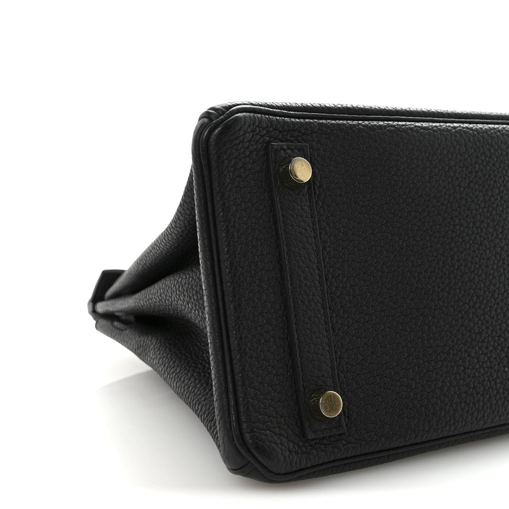 Togo Birkin 25 Black product image 8, provided for visual reference and product detail review