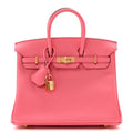 Swift Birkin 25 Rose Azalee product image 1, provided for visual reference and product detail review