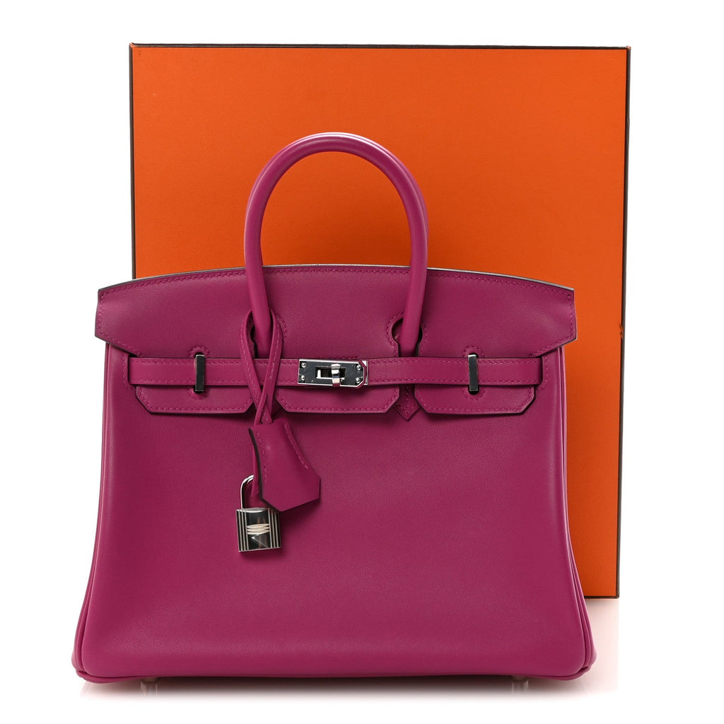 Swift Birkin 25 Rose Pourpre product image 11, provided for visual reference and product detail review