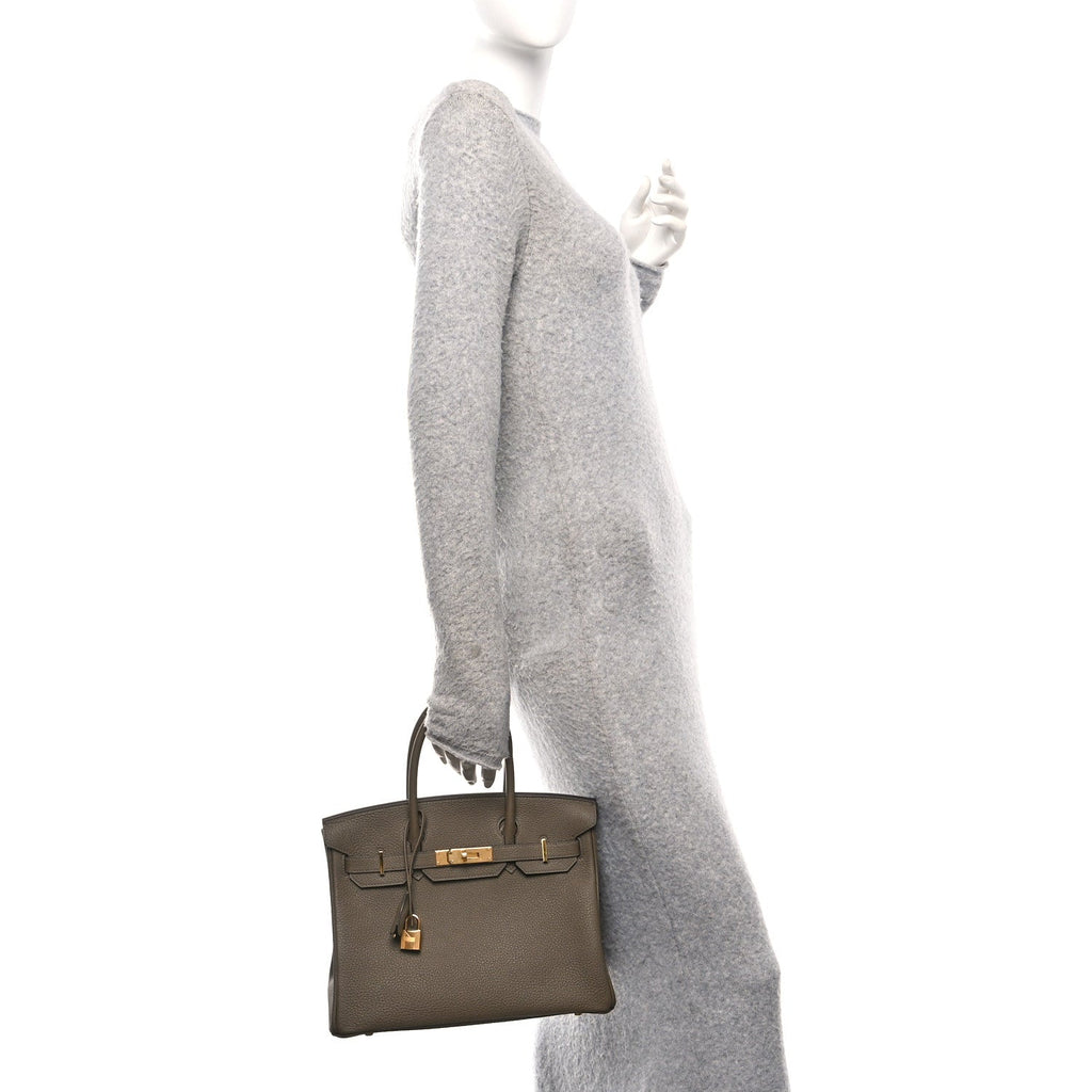 Togo Birkin 30 Toundra product image 2, provided for visual reference and product detail review