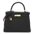 Togo Kelly Retourne 28 Black product image 1, provided for visual reference and product detail review