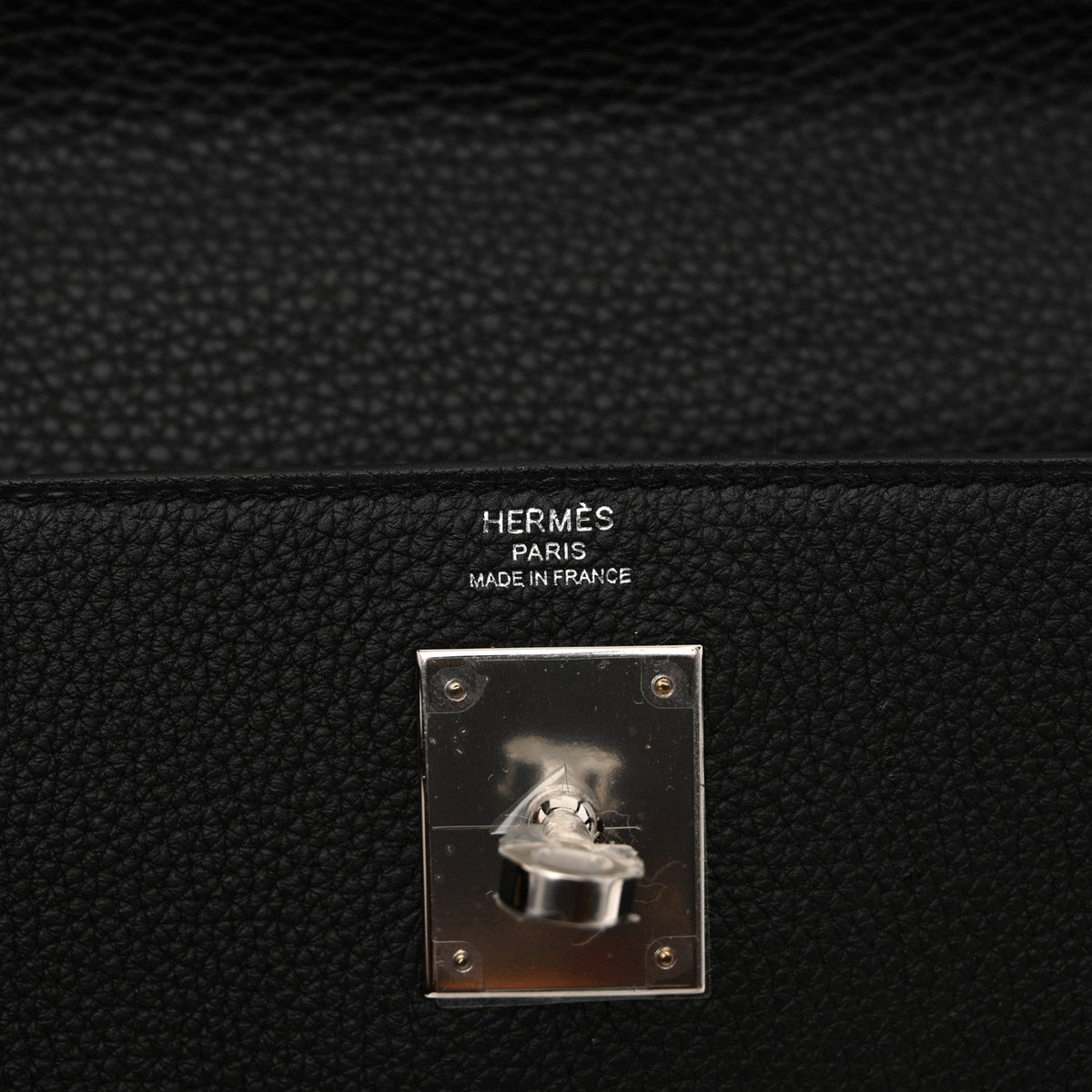 Togo Kelly Retourne 28 Black product image 6, provided for visual reference and product detail review