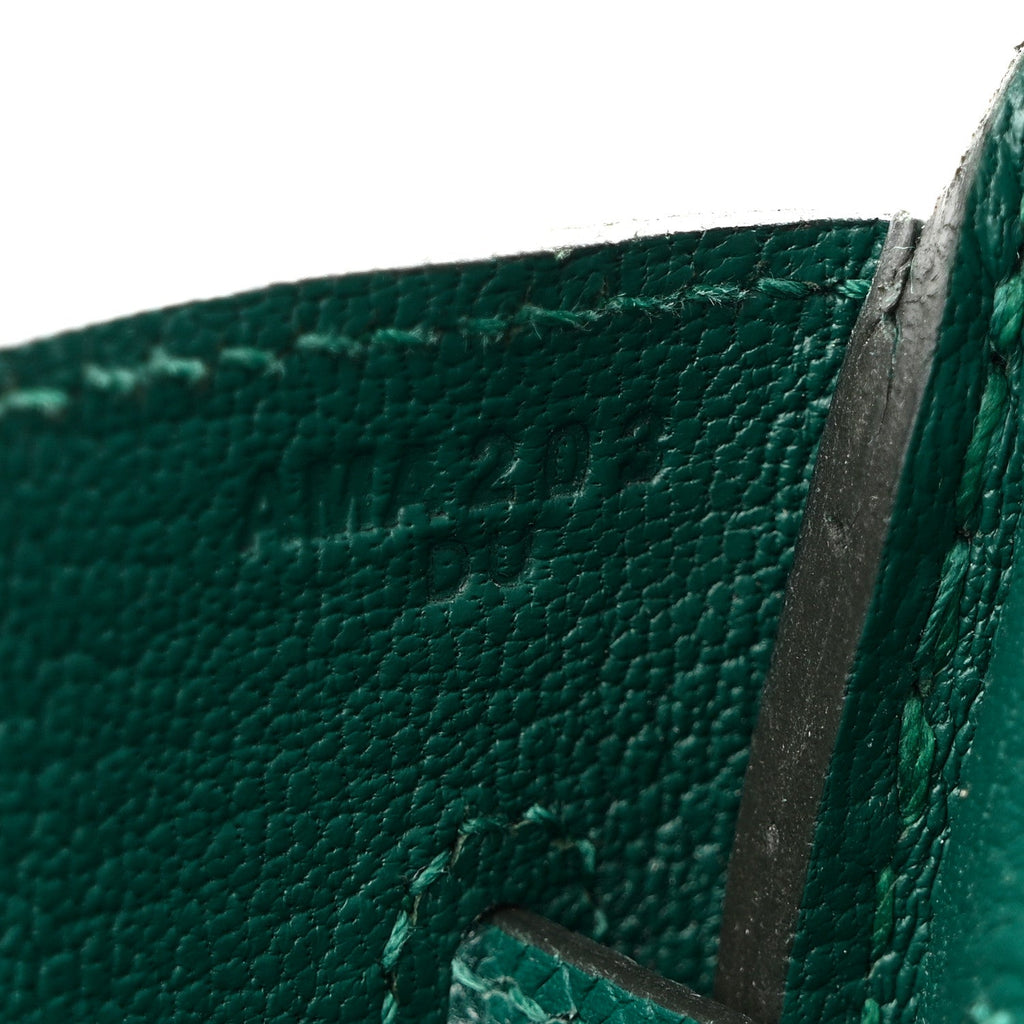 Epsom Birkin 30 Malachite product image 7, provided for visual reference and product detail review