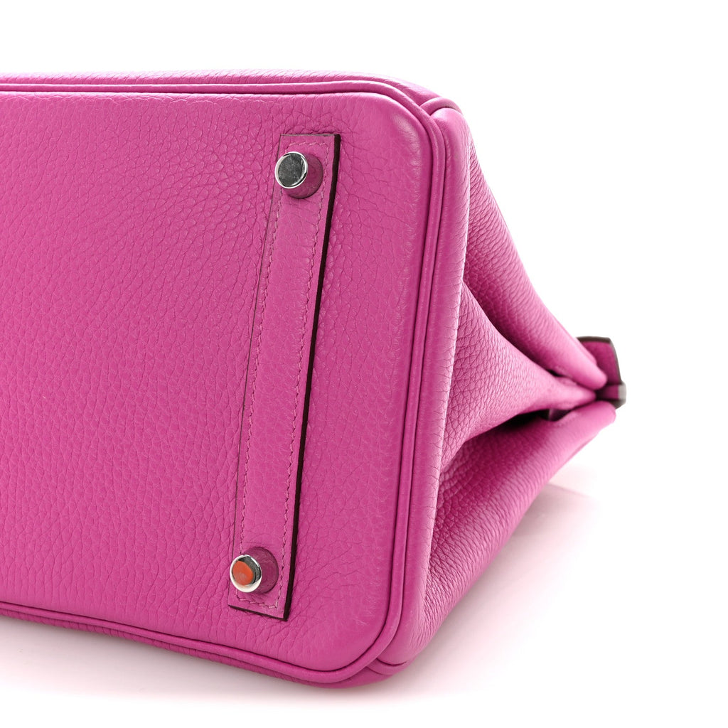 Taurillon Clemence Birkin 30 Magnolia product image 10, provided for visual reference and product detail review