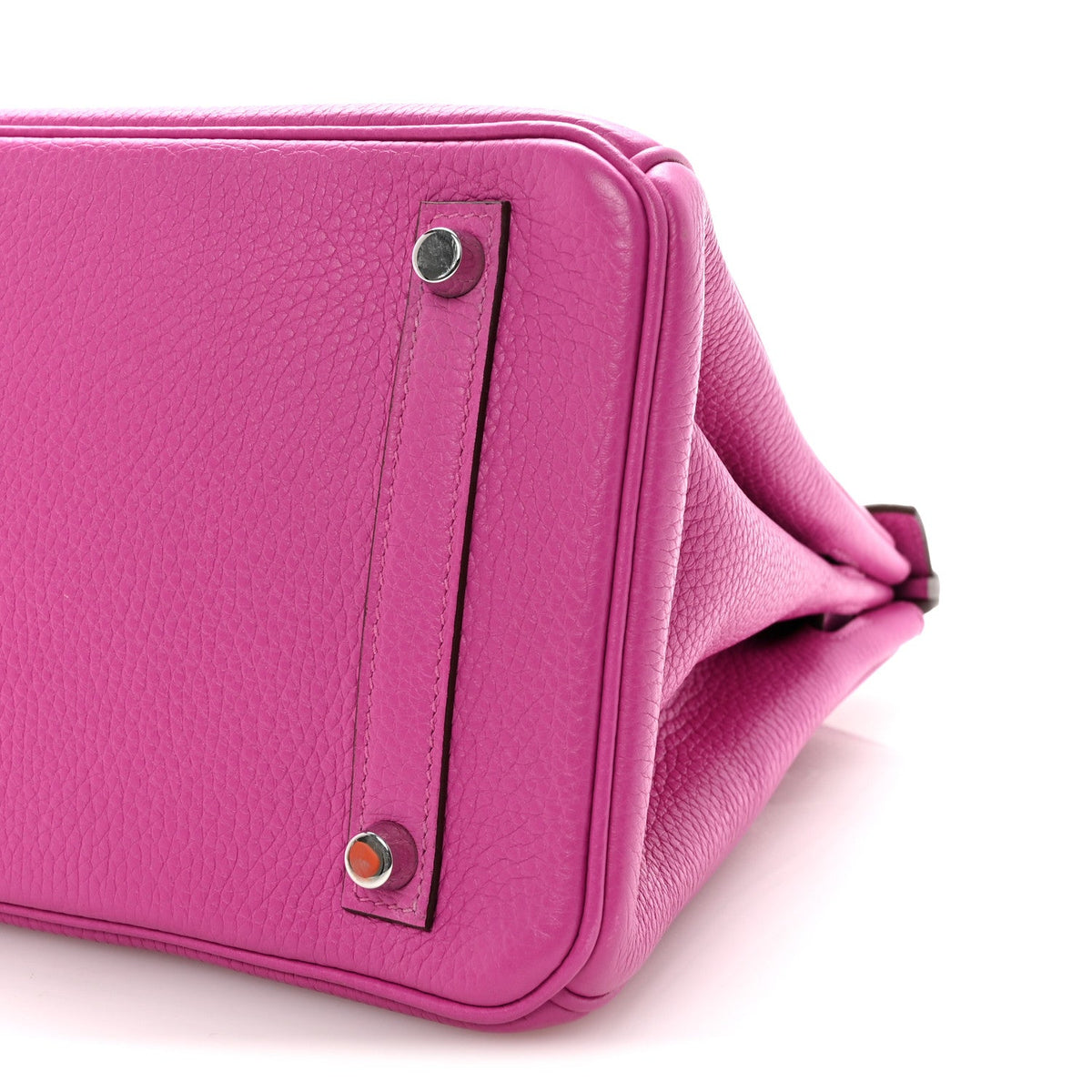 Taurillon Clemence Birkin 30 Magnolia product image 10, provided for visual reference and product detail review