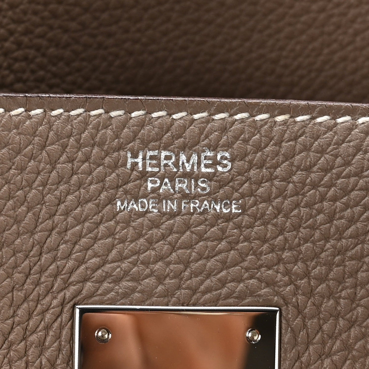 Togo Birkin 30 Etoupe product image 6, provided for visual reference and product detail review