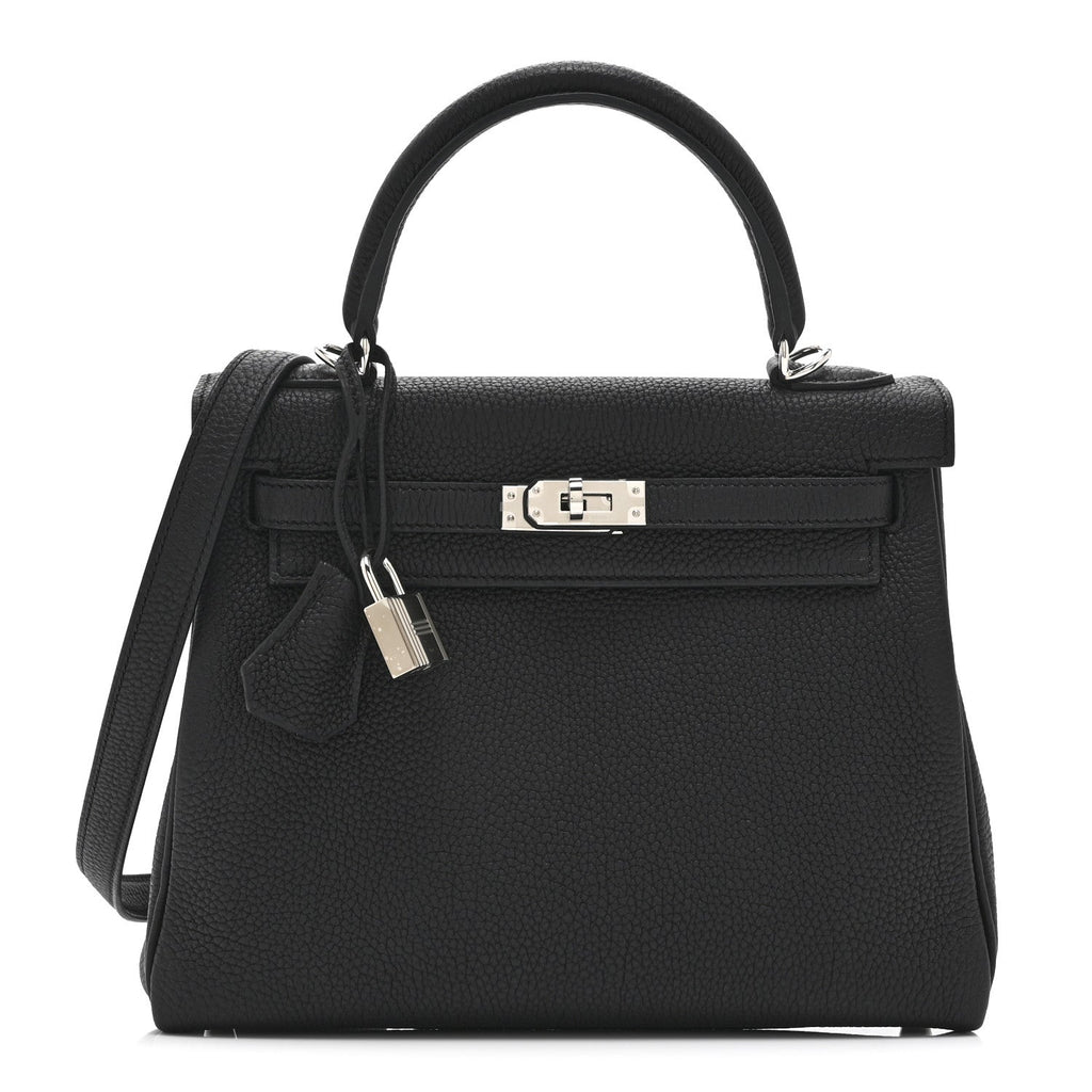 Togo Kelly Retourne 25 Black product image 1, provided for visual reference and product detail review