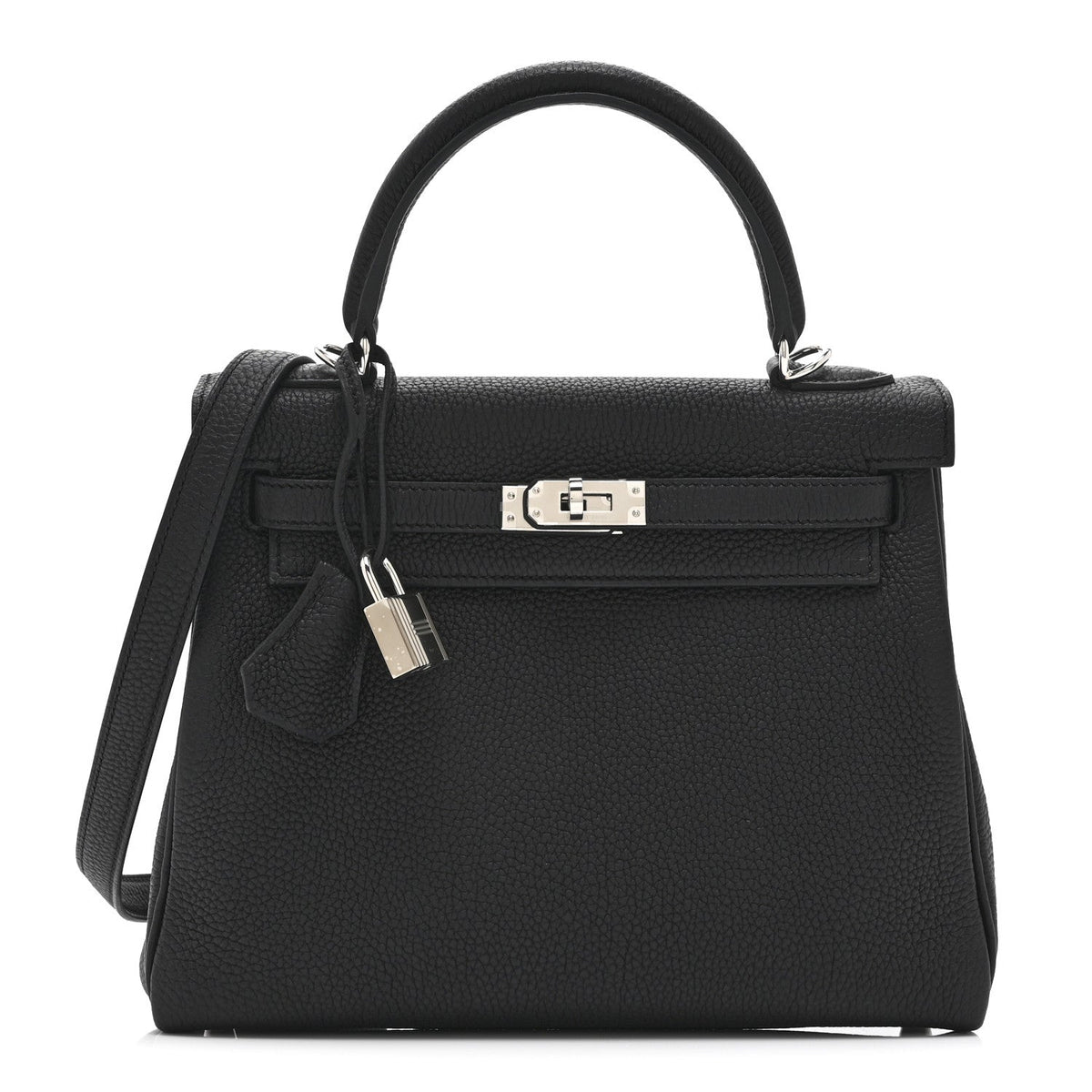 Togo Kelly Retourne 25 Black product image 1, provided for visual reference and product detail review