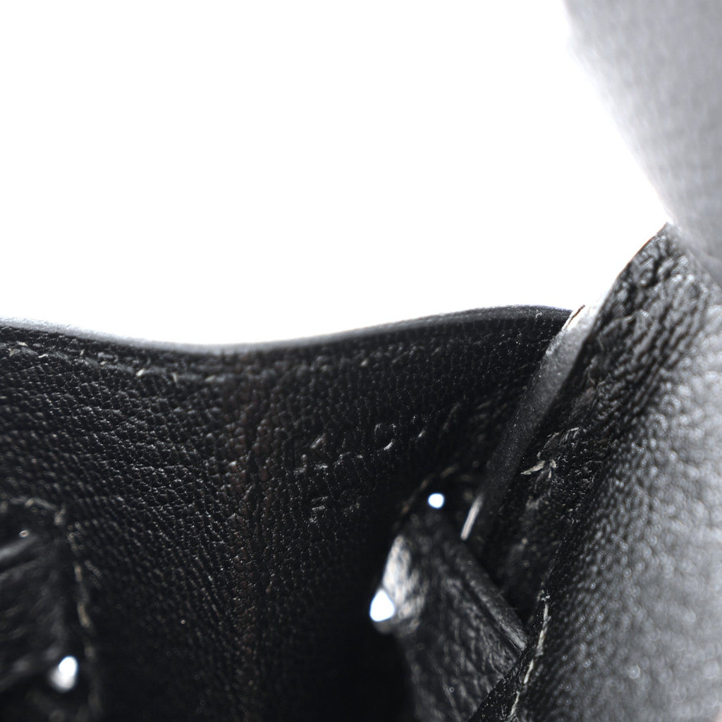 Togo Birkin 25 Black product image 6, provided for visual reference and product detail review