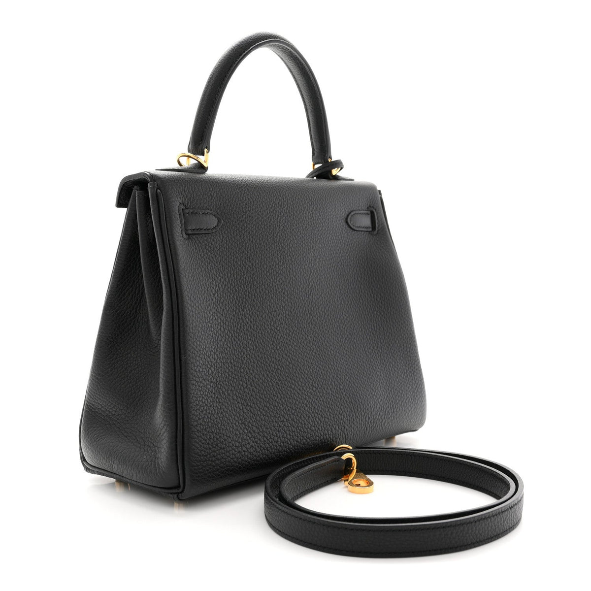 Togo Kelly Retourne 25 Black product image 3, provided for visual reference and product detail review