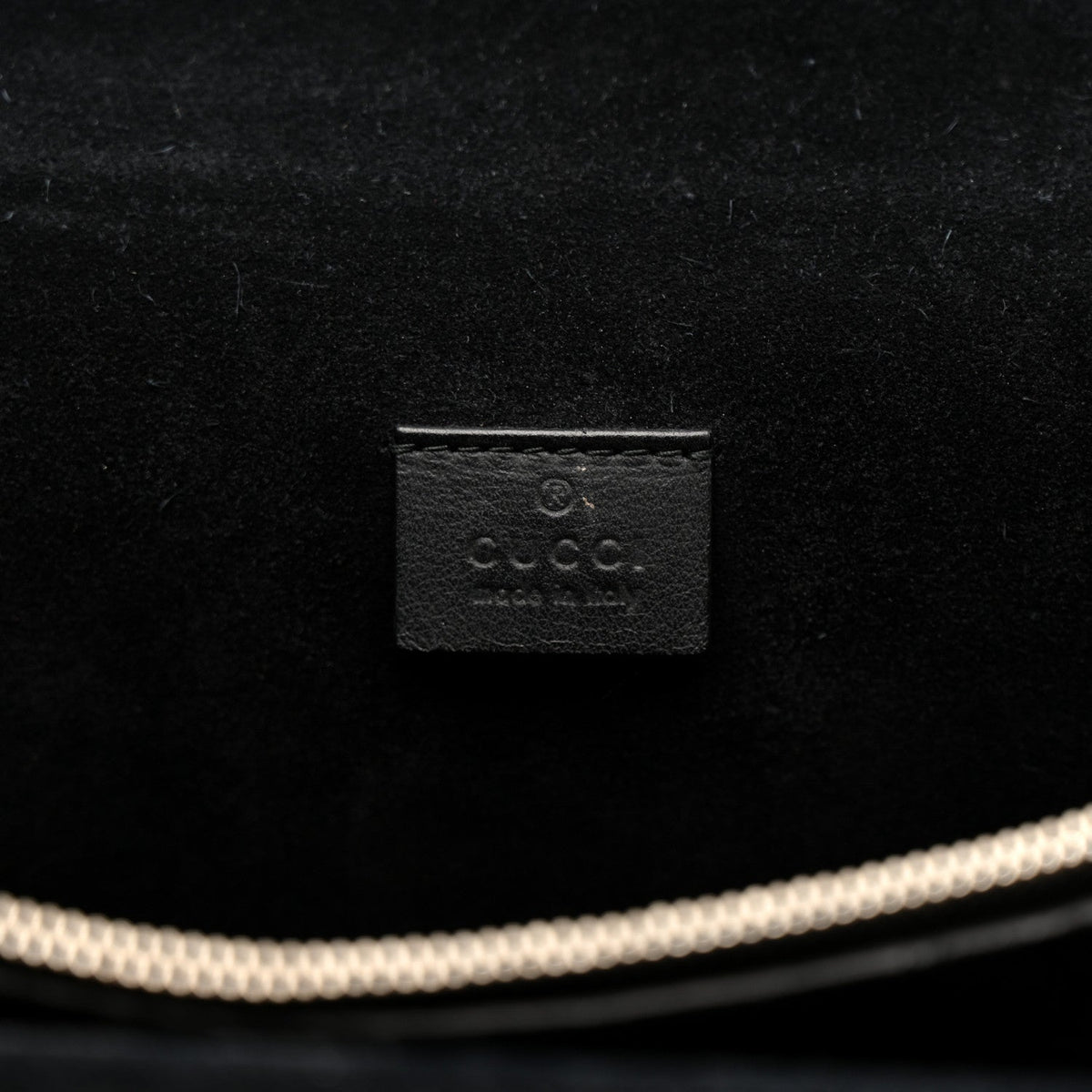 GG Supreme Monogram Medium Dionysus Shoulder Bag Black product image 7, provided for visual reference and product detail