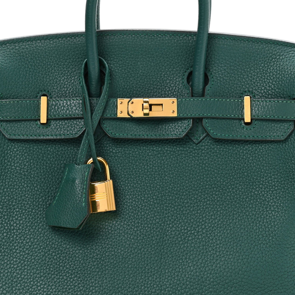 Togo Birkin 25 Malachite product image 8, provided for visual reference and product detail review