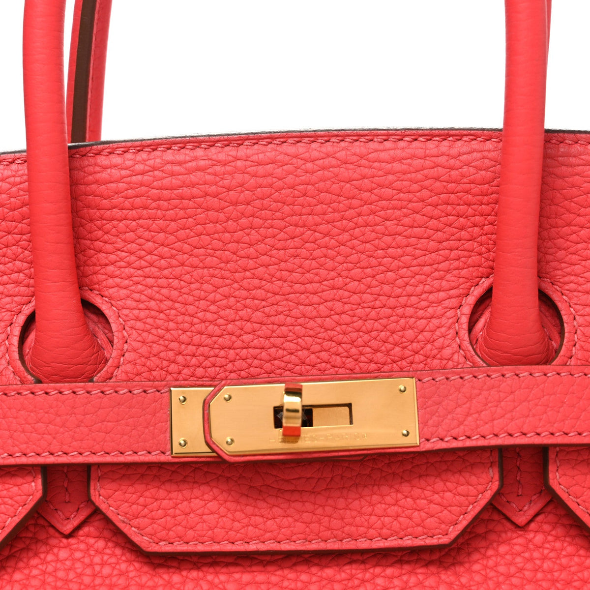 Togo BIRKIN 35 Rouge Pivoine product image 8, provided for visual reference and product detail review