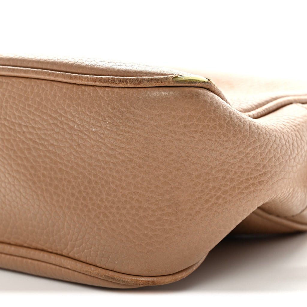 Pebbled Calfskin Small Soho Disco Bag Camelia product image 10, provided for visual reference and product detail review
