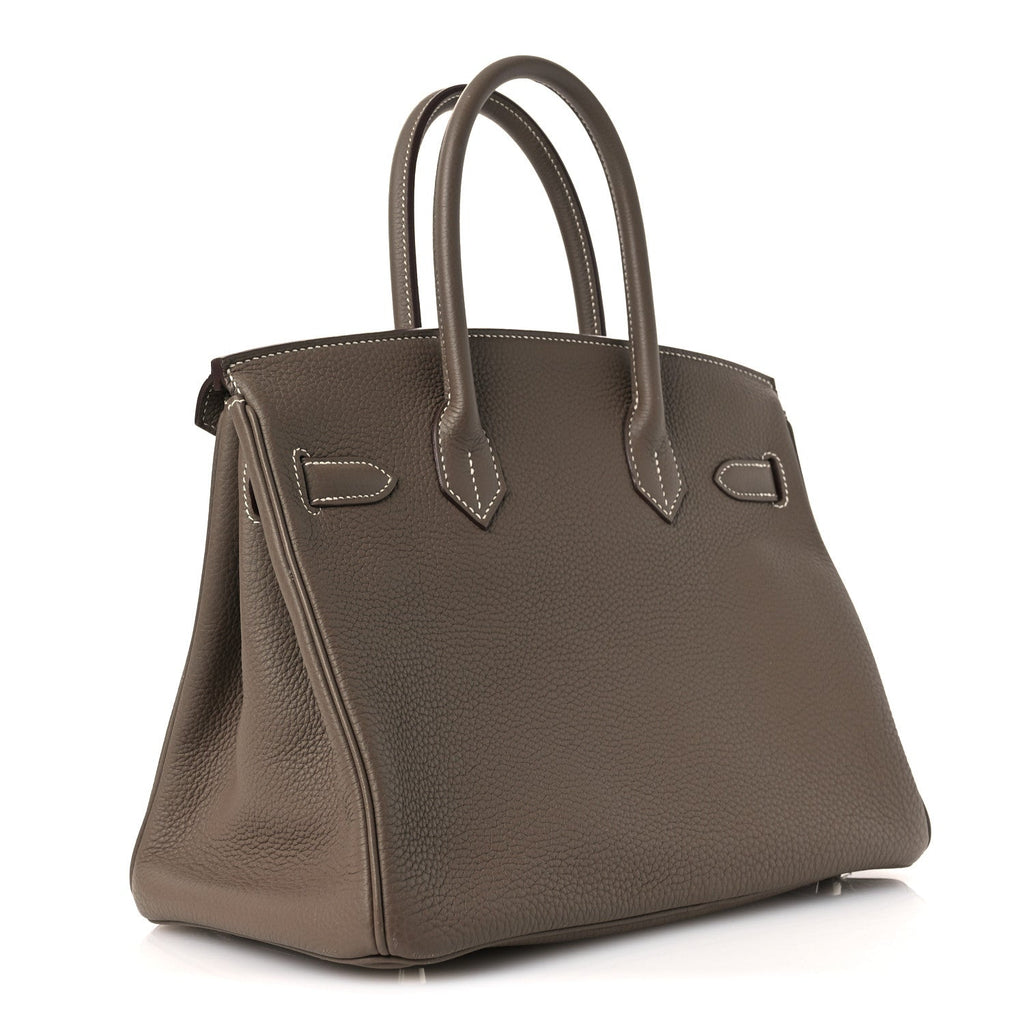 Togo Birkin 30 Etoupe product image 3, provided for visual reference and product detail review