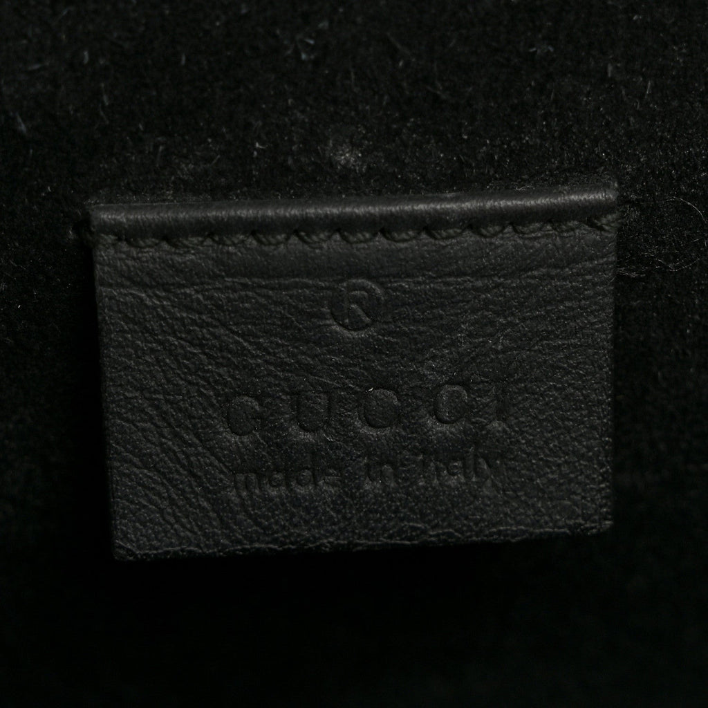 GG Supreme Monogram Medium Dionysus Shoulder Bag Black product image 6, provided for visual reference and product detail