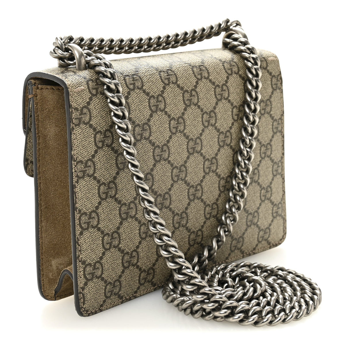 GG Supreme Monogram Mini Dionysus Shoulder Bag Taupe product image 3, provided for visual reference and product detail review